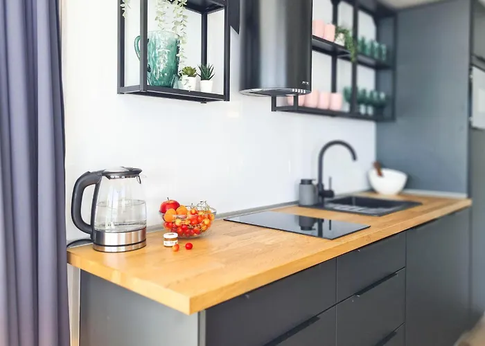 Cozy Ship In With Kitchen Hotel en barco